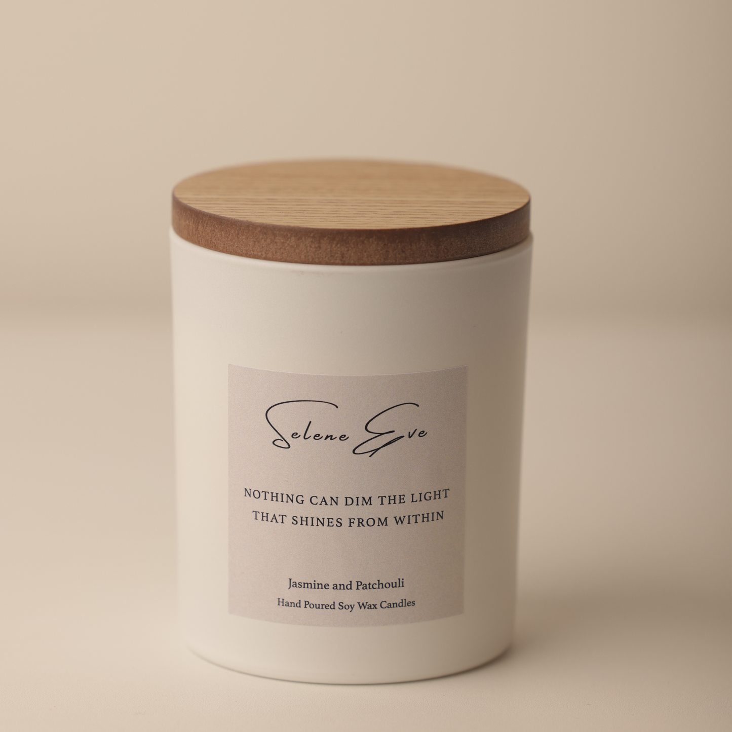 Jasmine & Patchouli Candle - White