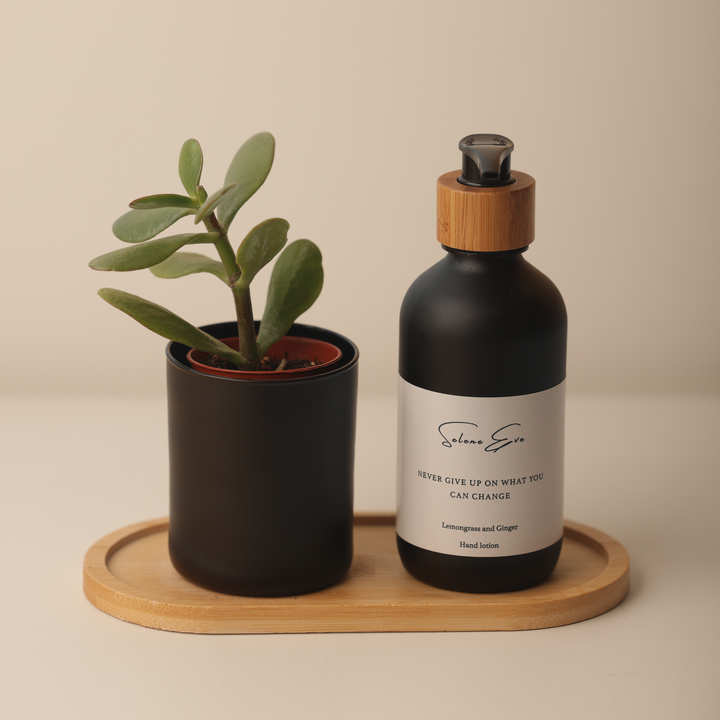 Hand Lotion (Lemongrass & Ginger) - Black